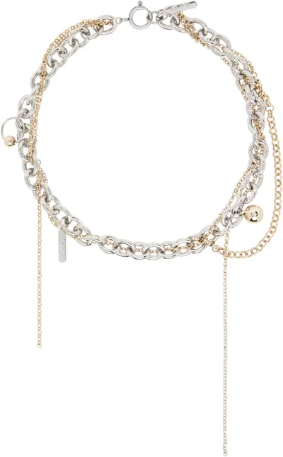 Justine Clenquet Lewis Necklace In Metallic