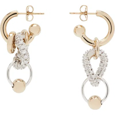 Justine Clenquet Lexie Earrings In Gold