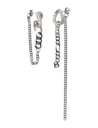 Justine Clenquet Lois Earrings In Metallic