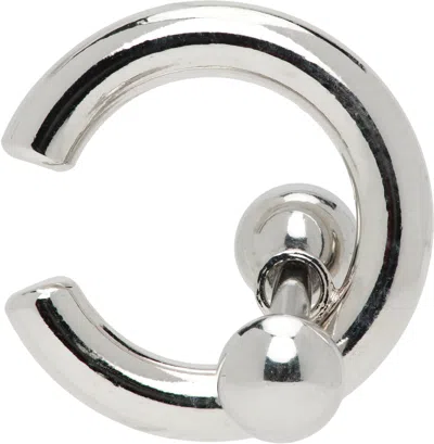 Justine Clenquet Louisa Single Ear Cuff In Silver