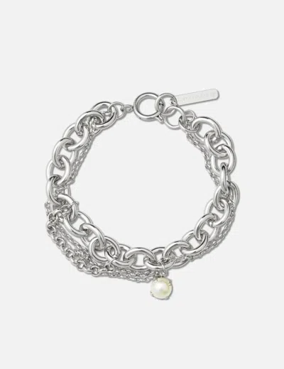 Justine Clenquet Lucy Bracelet In White