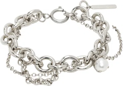 Justine Clenquet Lucy Bracelet In Metallic