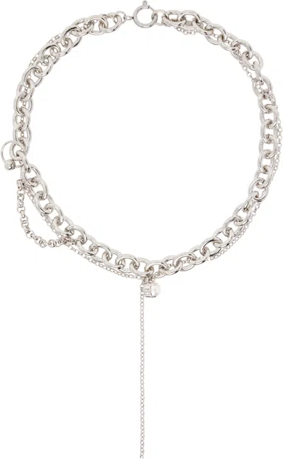 Justine Clenquet Lucy Necklace In Silver