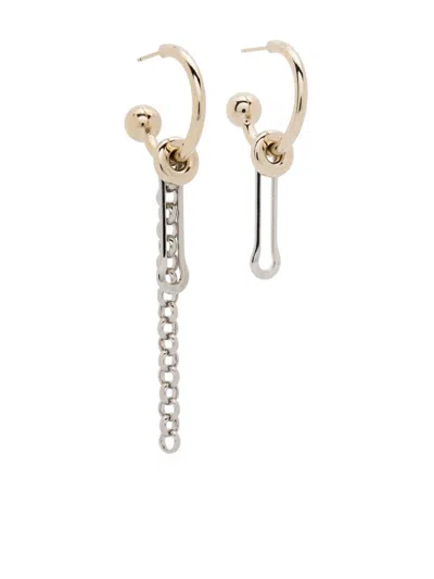 Justine Clenquet Mara Earrings In Silver