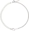 Justine Clenquet Marley Necklace In Silver