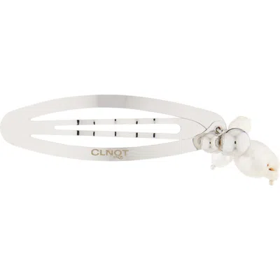 Justine Clenquet Mickey Hair Clip In Silver