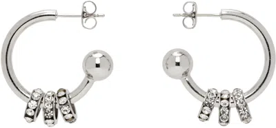 Justine Clenquet Molly Earrings In Metallic