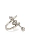 Justine Clenquet Molly Ring In Metallic