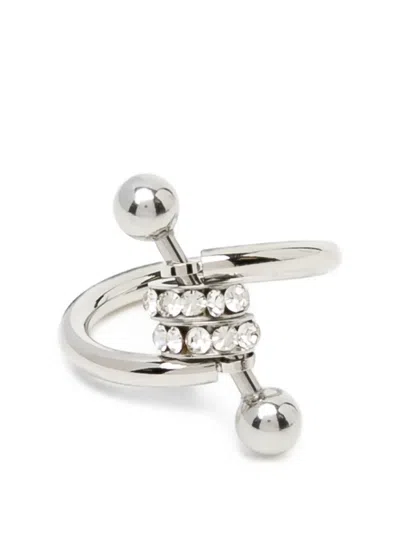 Justine Clenquet Molly Ring In Silver
