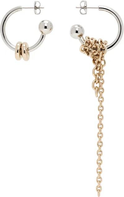 Justine Clenquet Moore Earrings In Metallic