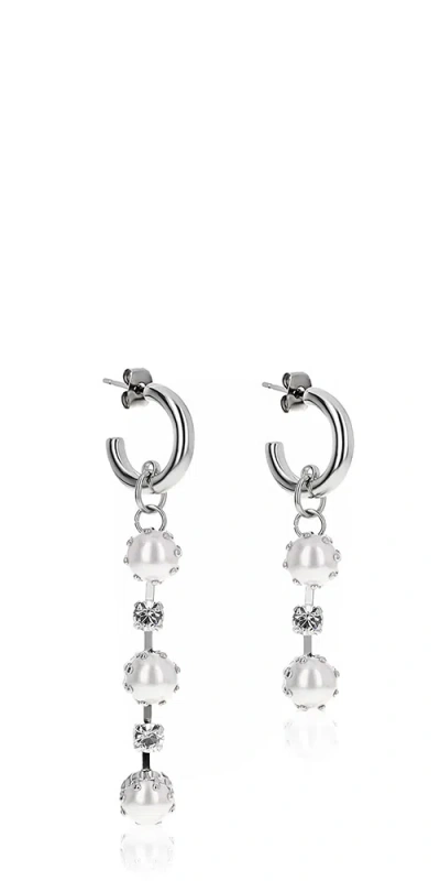 Justine Clenquet Moriah Earrings In Metallic