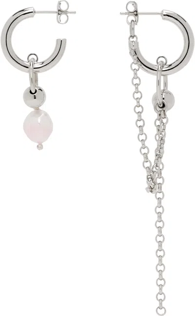 Justine Clenquet Nikki Earrings In Metallic