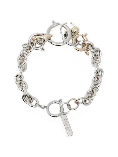 Justine Clenquet Pam Bracelet In Gray