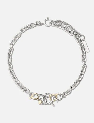 Justine Clenquet Pam Choker In Silver