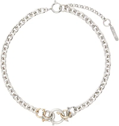 Justine Clenquet Pam Choker In Gold