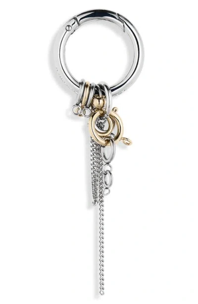 Justine Clenquet Pam Keychain In Metallic