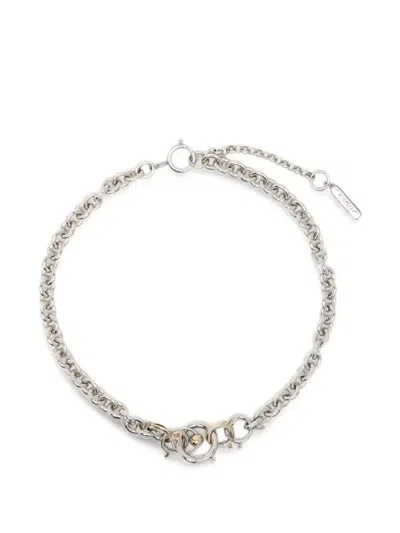 Justine Clenquet Pam Necklace In Silver