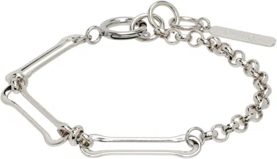Justine Clenquet Peter Bracelet In Metallic