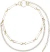Justine Clenquet Pixie Choker In Gold