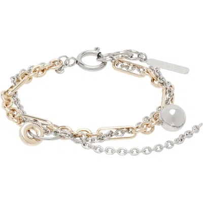 Justine Clenquet Rachel Bracelet In Gold & Palladium