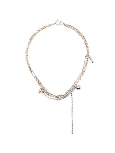 Justine Clenquet Rachel Chain Necklace In Multi