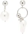 Justine Clenquet Richie Earrings In Metallic