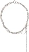 Justine Clenquet Richie Necklace In Metallic