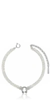 Justine Clenquet Rosemary Choker In Palladium