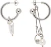 Justine Clenquet Ryder Earrings In Metallic