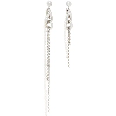 Justine Clenquet Salem Earrings In Palladium