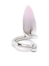 Justine Clenquet Sam Nail Ring In Silver