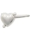 Justine Clenquet Sasha Duckbill Hair Clip In Silber