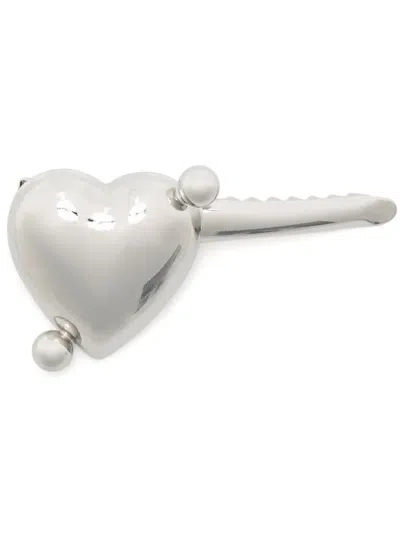 Justine Clenquet Sasha Duckbill Hair Clip In Silber