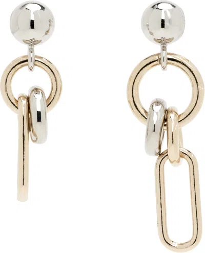 Justine Clenquet Scott Earrings In Gold