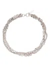 Justine Clenquet Shay Necklace In Metallic