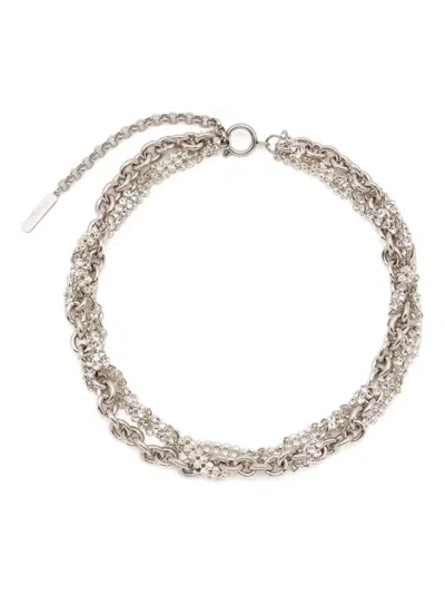 Justine Clenquet Shelby Choker In Silver