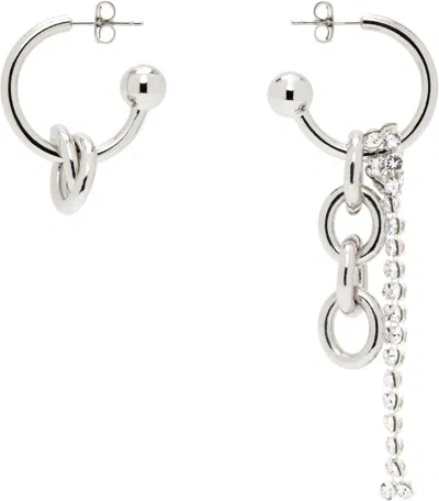 Justine Clenquet Shelby Earrings In Metallic