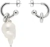 Justine Clenquet Silver Laurie Earrings In Palladium