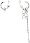 Justine Clenquet Silver Ricci Earrings In Palladium