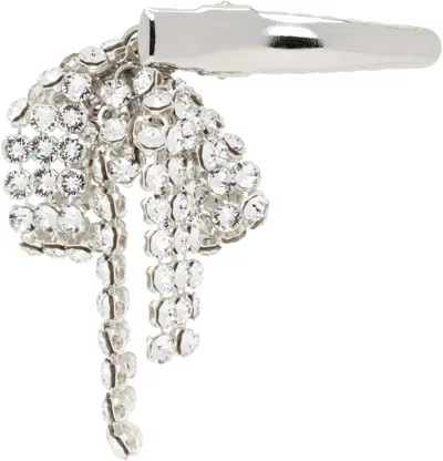Justine Clenquet Silver Sammy Hair Clip In Palladium