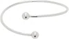 Justine Clenquet Silver Selma Arm Cuff In Palladium