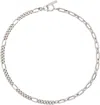 Justine Clenquet Ssense Exclusive Vesper Necklace In Silver