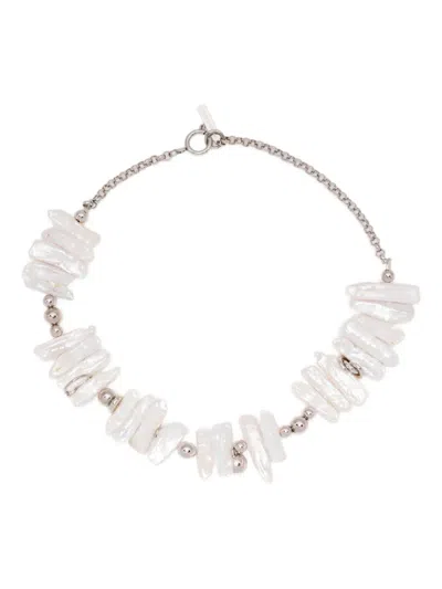 Justine Clenquet Sunny Choker In Metallic