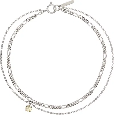Justine Clenquet Suzanne Necklace In Metallic