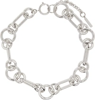 Justine Clenquet Troy Choker In Silver