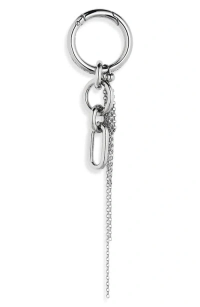 Justine Clenquet Troy Keychain In Metallic