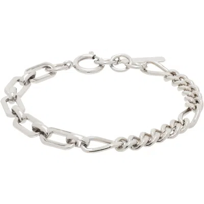 Justine Clenquet Vesper Bracelet In Palladium