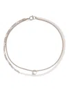 Justine Clenquet Willy Necklace In White
