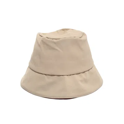 Justine Hats Women's Neutrals Light Beige Bucket Hat