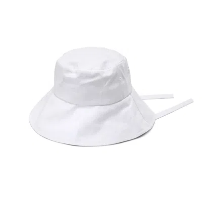 Justine Hats Women's White Bucket Hat